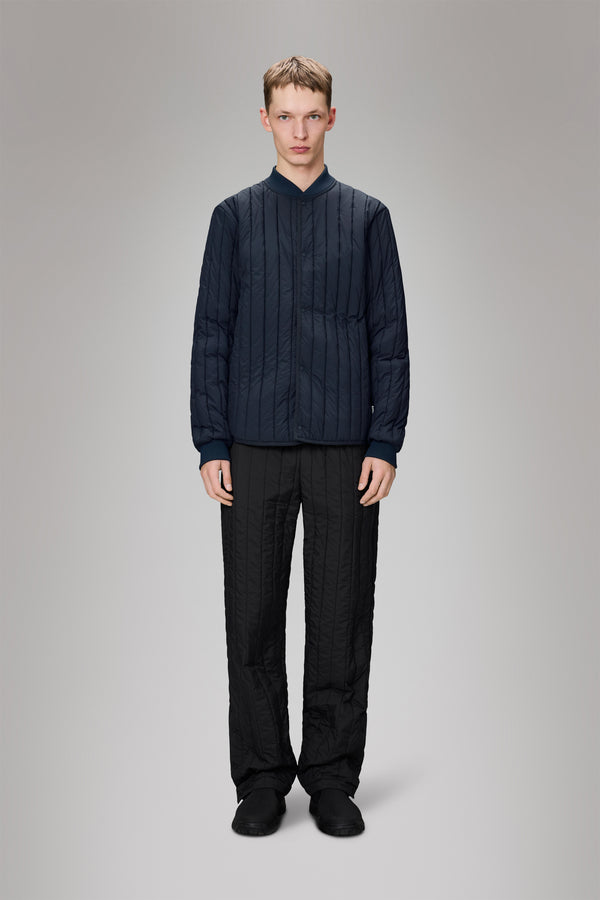 rains Banja Liner Bomber Jacket Navy