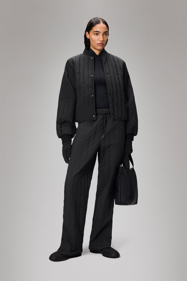 Rains Banja Liner Bomber W Jacket Black