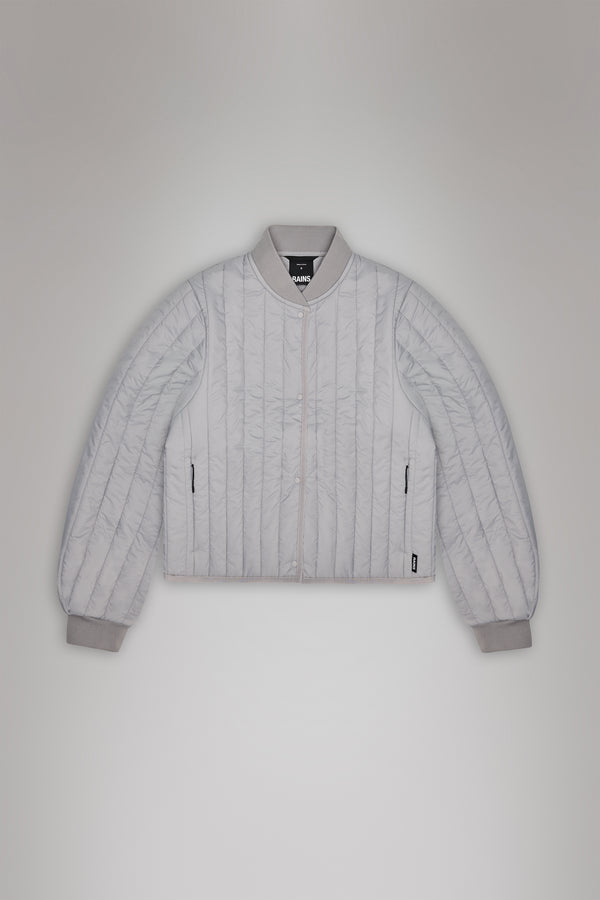 Rains Banja Liner Bomber W Jacket Nimbus