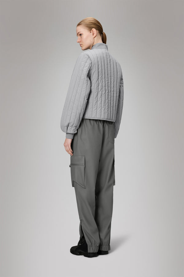 Rains Banja Liner Bomber W Jacket Nimbus