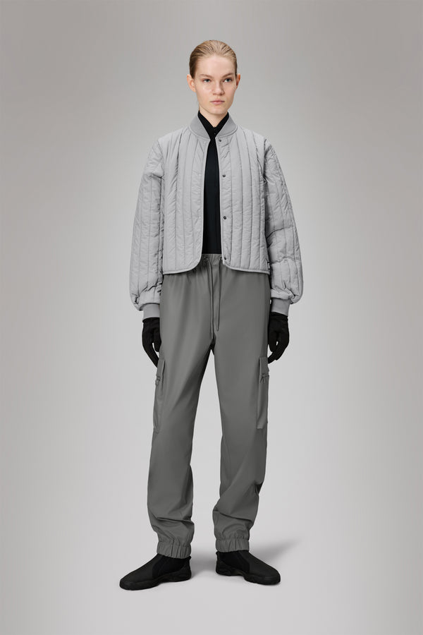 Rains Banja Liner Bomber W Jacket Nimbus