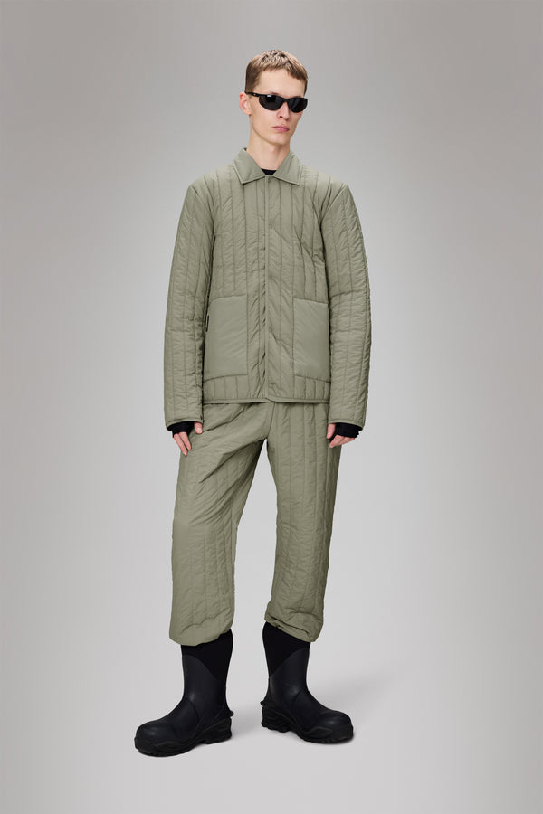 Rains Banja Liner Overshirt Drift