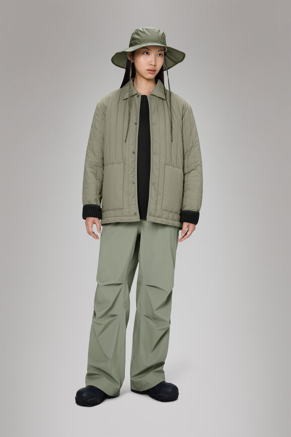 Rains Banja Liner Overshirt Drift