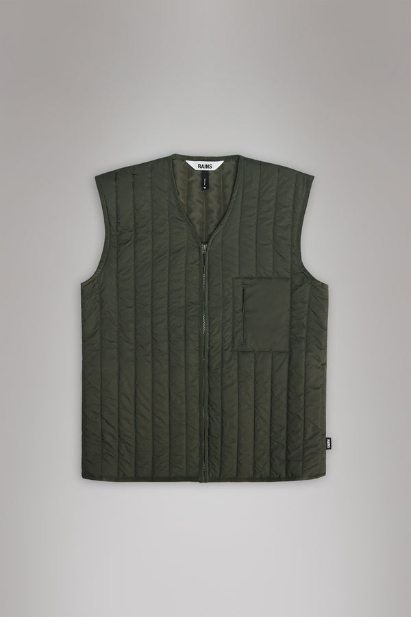 Rains Banja Liner Vest Green
