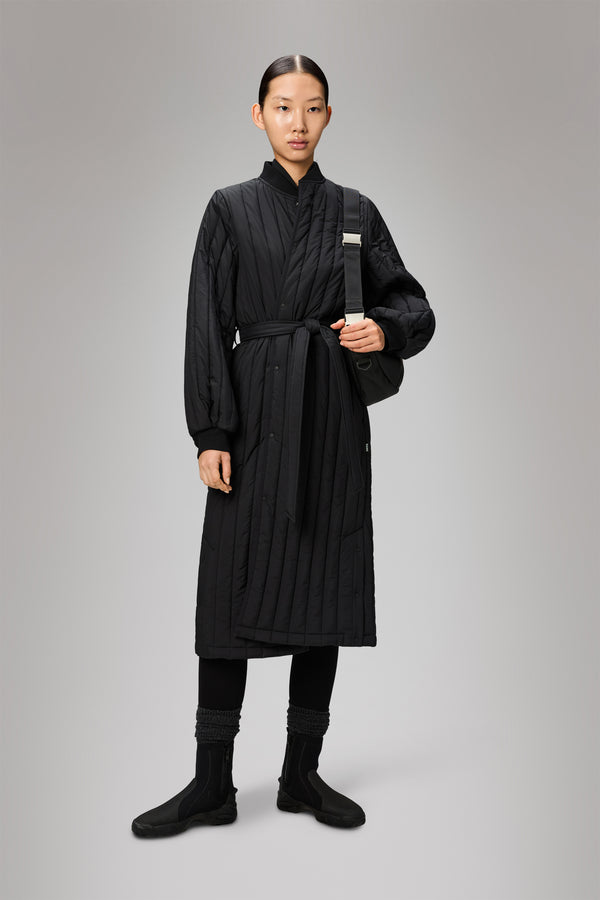 Rains Banja Liner W Coat Black