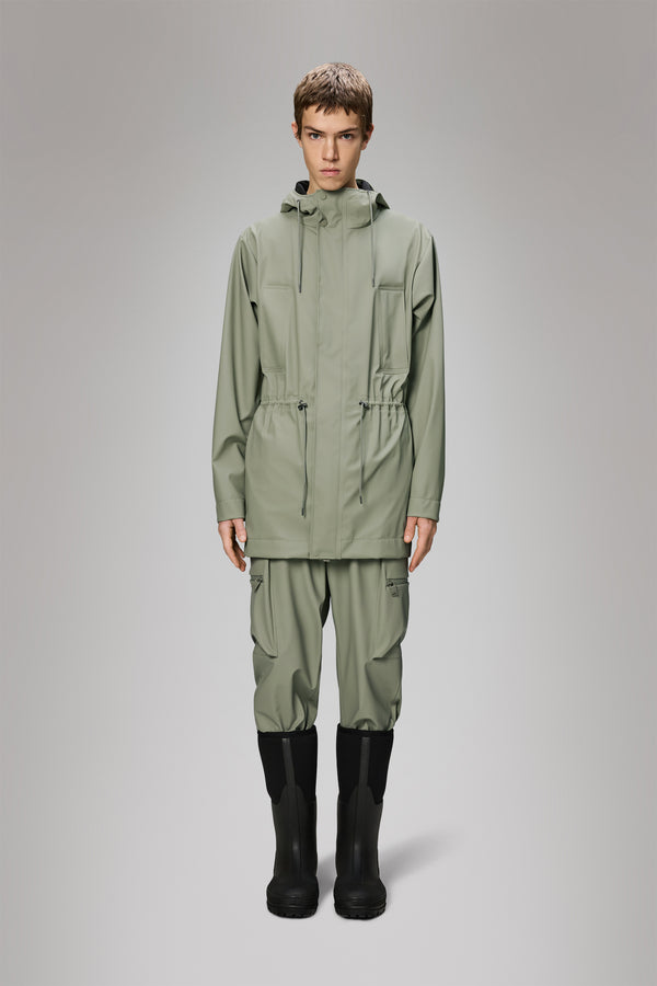 rains Bold Long Jacket Drift