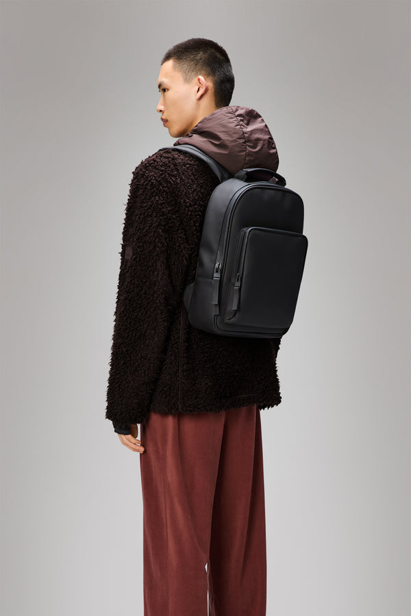 Rains Book Daypack Black