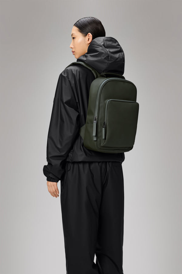 Rains Book Daypack Green