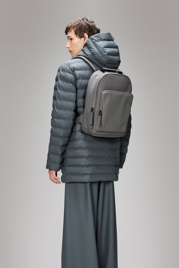 Rains Book Daypack Grey