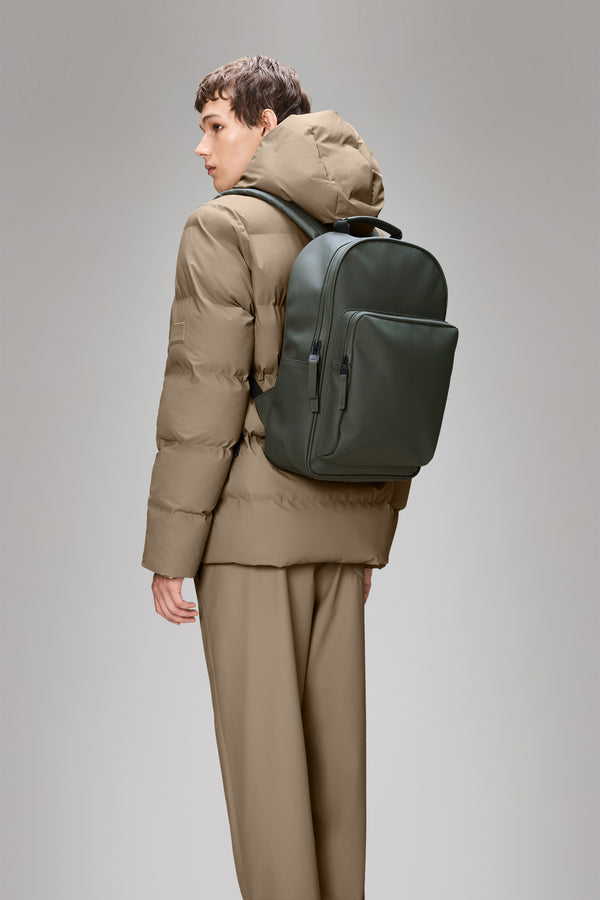 Rains Book Daypack Large Green
