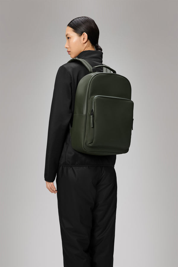 Rains Book Daypack Large Green