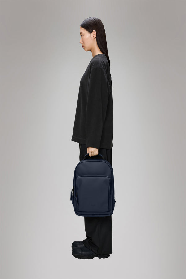 Rains Book Daypack Navy