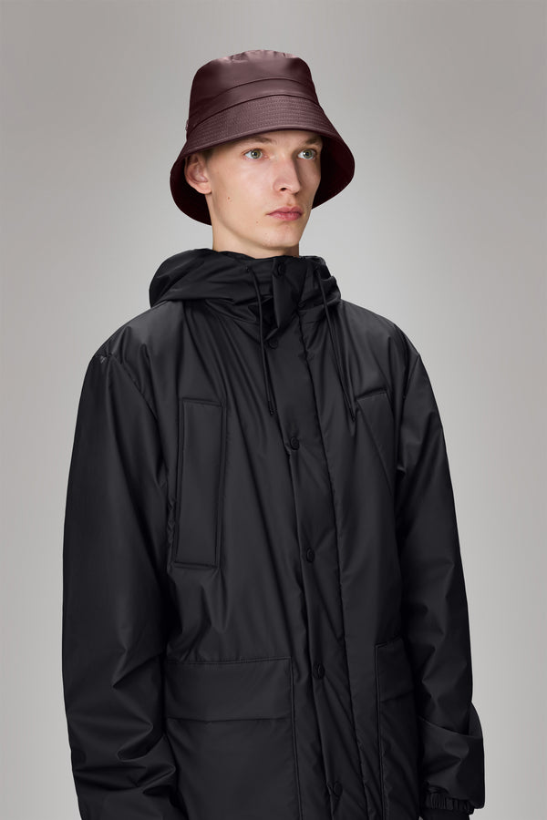 Rains Bucket Hat Depth