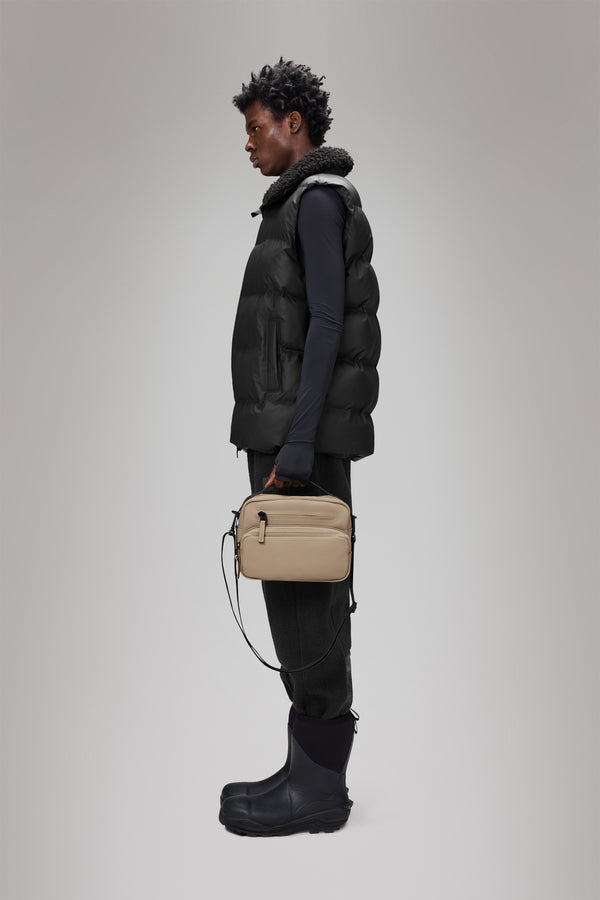 Rains Cargo Box Bag Beige