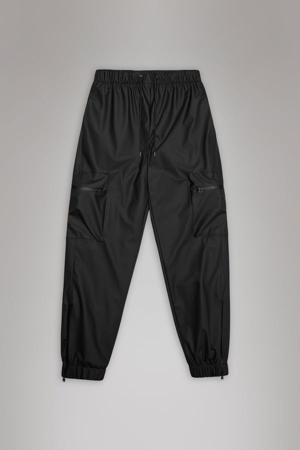 Rains Cargo Rain Pants Regular Black