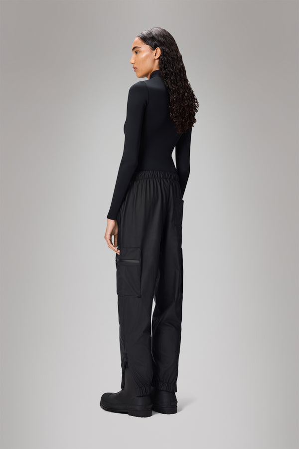 Rains Cargo Rain Pants Regular Black