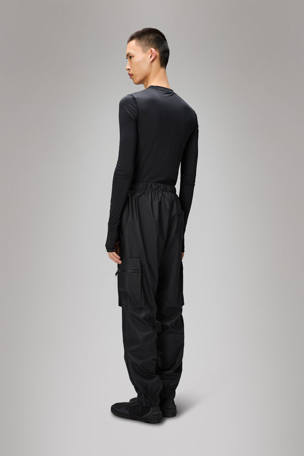 Rains Cargo Rain Pants Regular Black