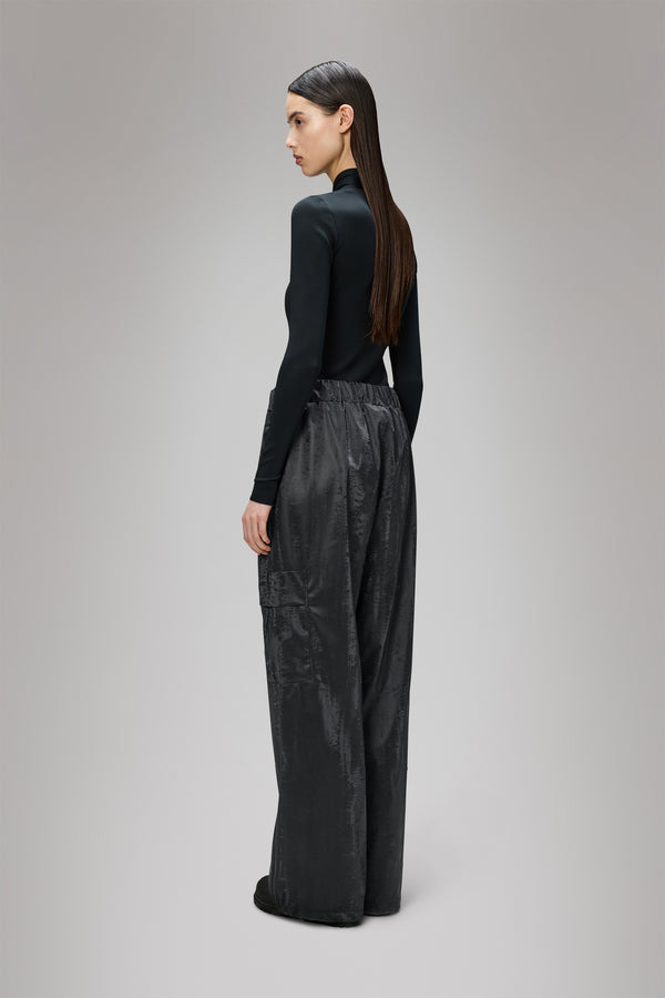 Rains Cargo Rain Pants Wide Coal