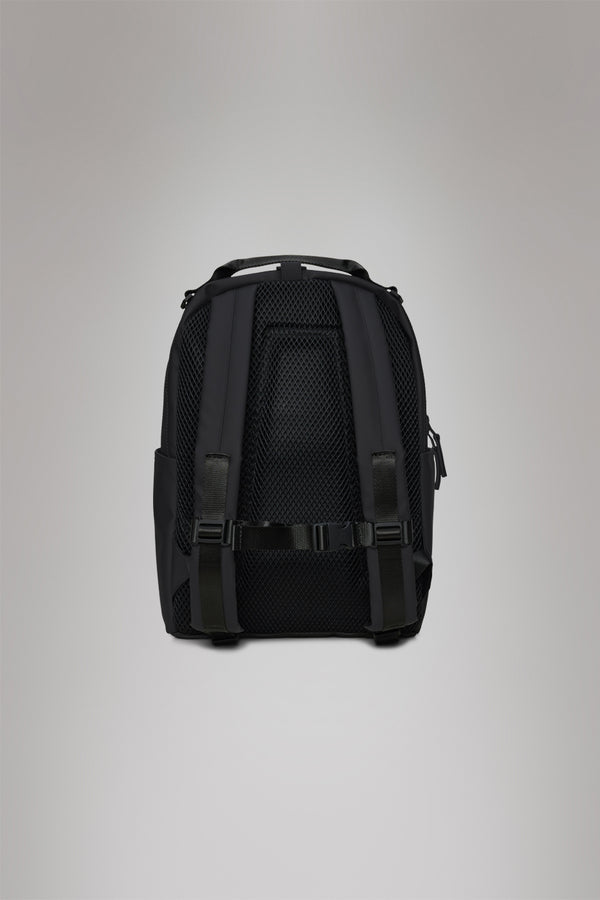 Rains Clip Front Backpack Black