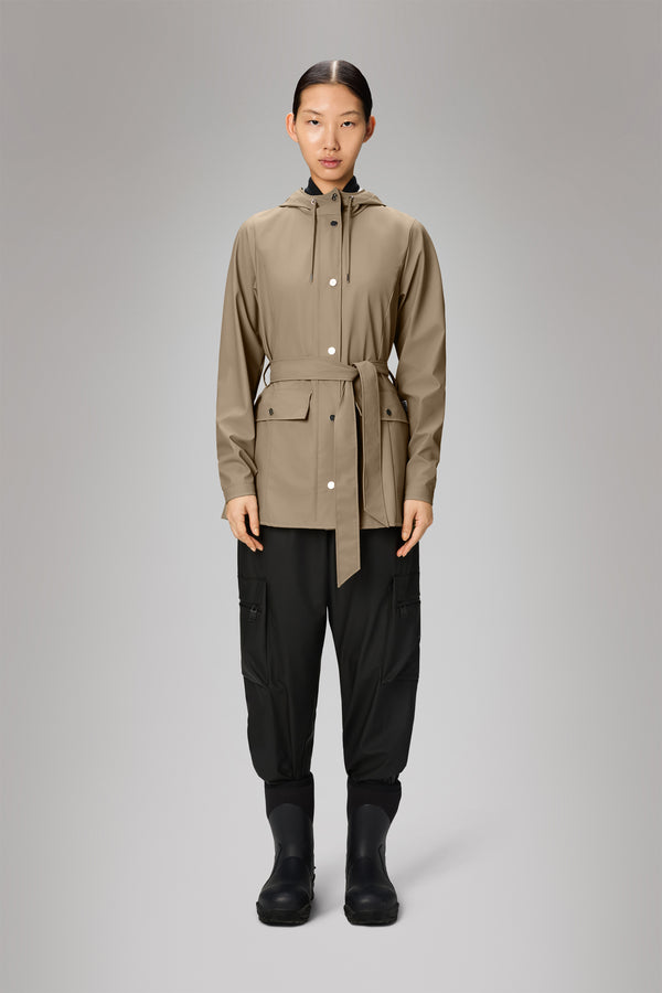 rains Curve Jacket Beige