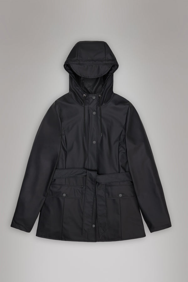 Rains Curve Jacket Black