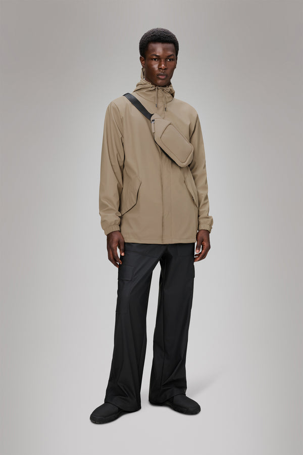 Rains Fishtail Jacket Beige
