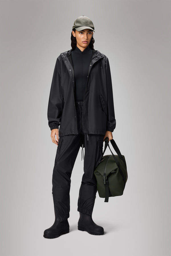 Rains Fishtail Jacket Black
