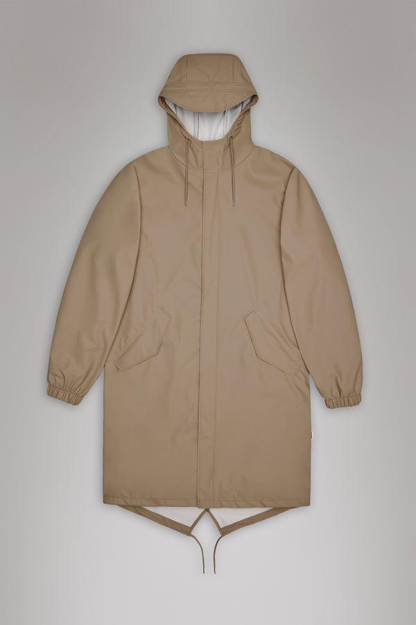 Rains Fishtail Parka Beige