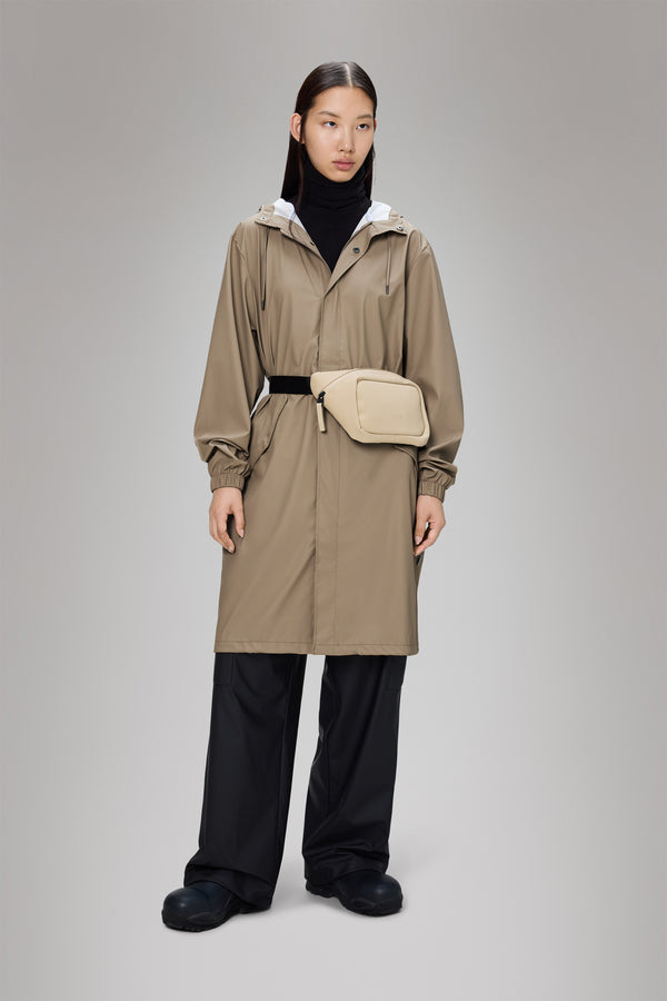 Rains Fishtail Parka Beige