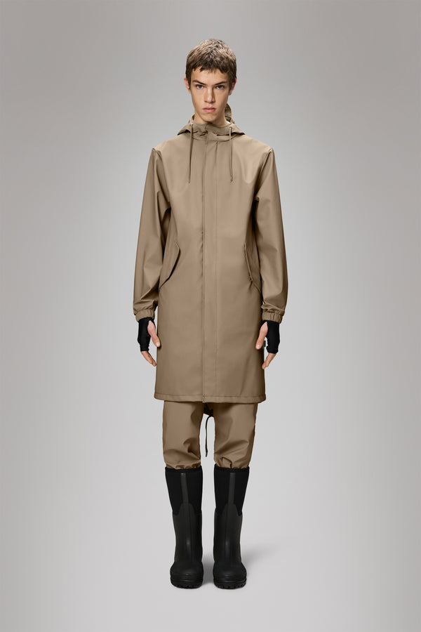 rains Fishtail Parka Beige