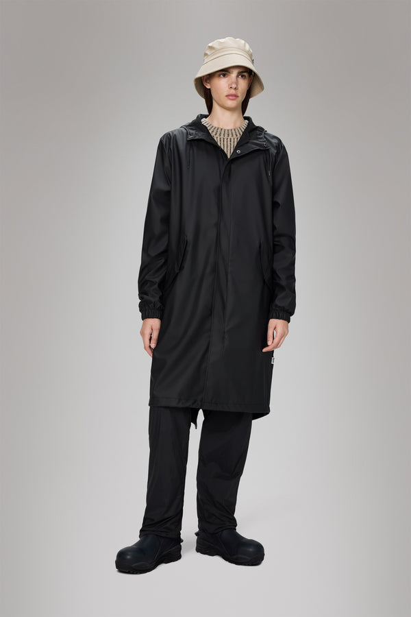 Rains Fishtail Parka Black