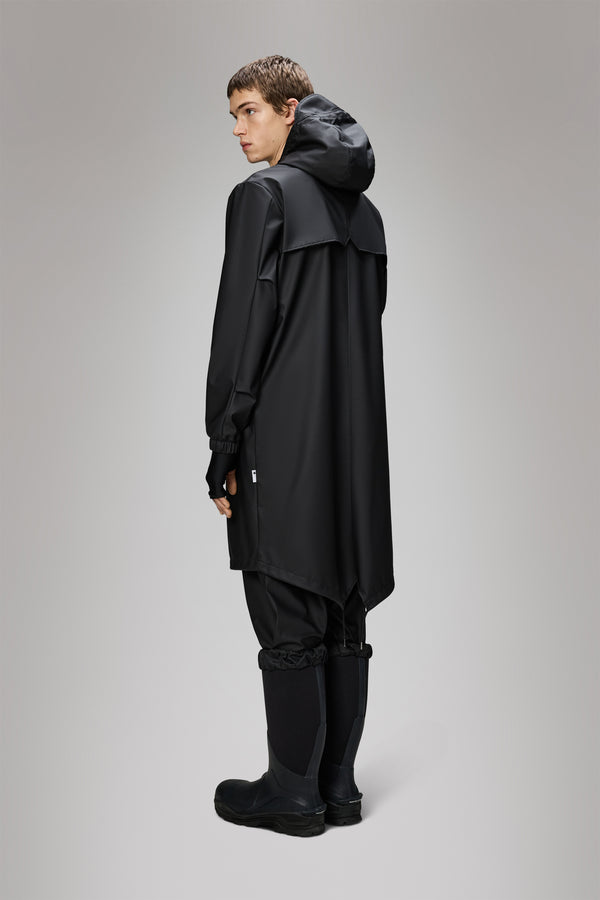 Rains Fishtail Parka Black