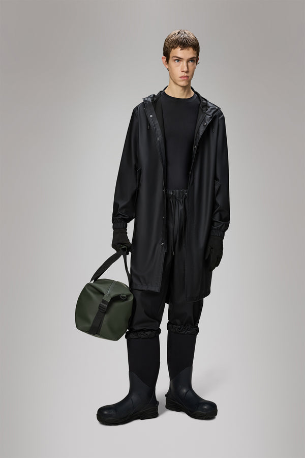 Rains Fishtail Parka Black