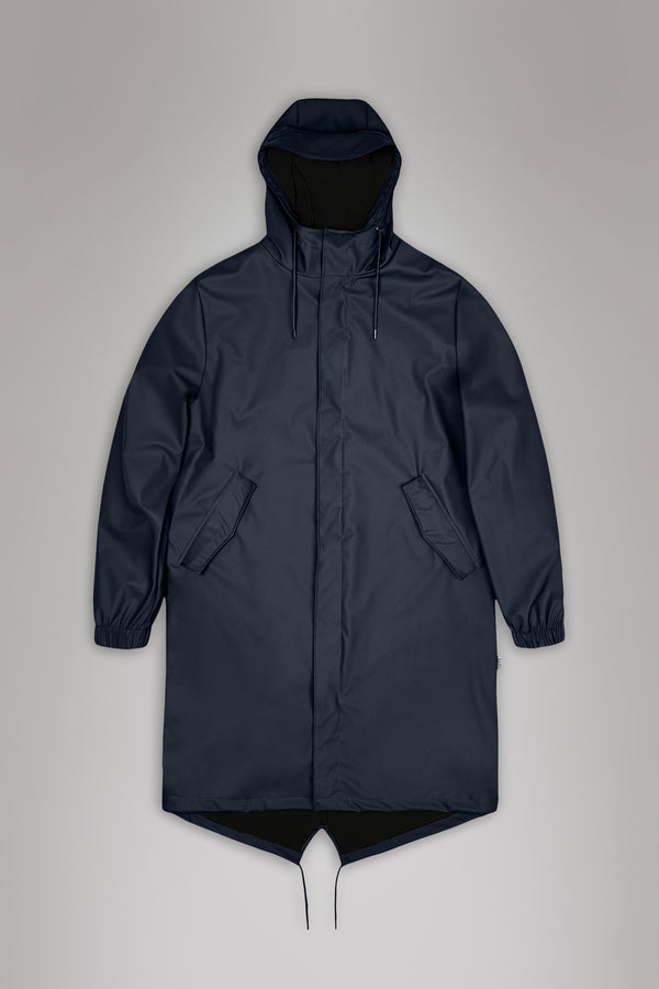 Rains Fishtail Parka Navy