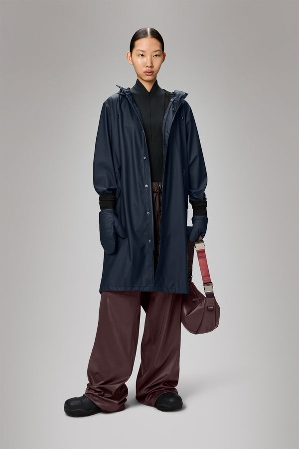 Rains Fishtail Parka Navy