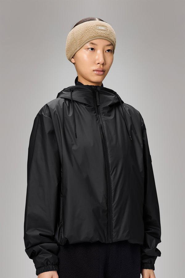 Rains Fleece Headband Beige