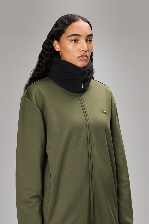 Rains Fleece Tube Scarf Black