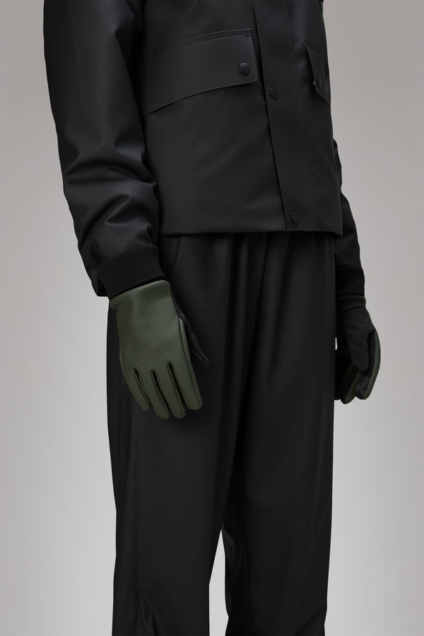 Rains Gloves Green