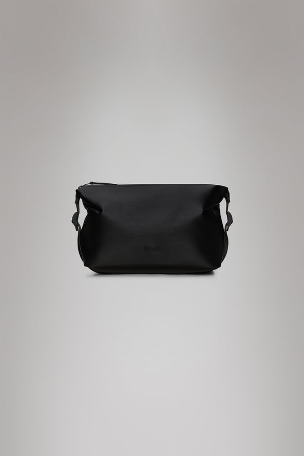 rains Hilo Wash Bag Black Grain