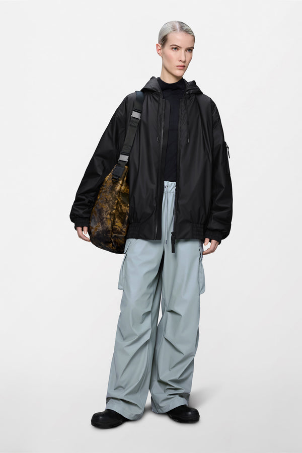 Rains Lohja Insulated Bomber Jacket Black