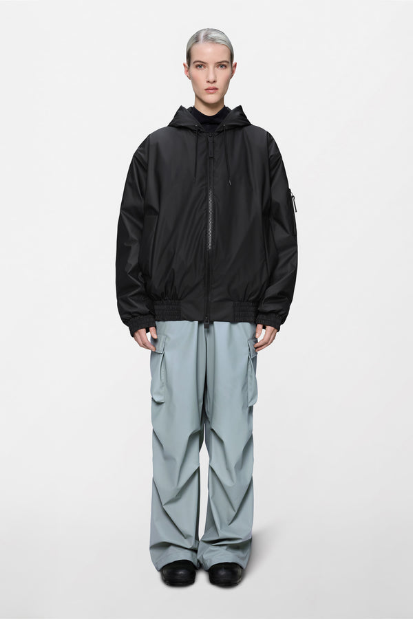 rains Lohja Insulated Bomber Jacket Black