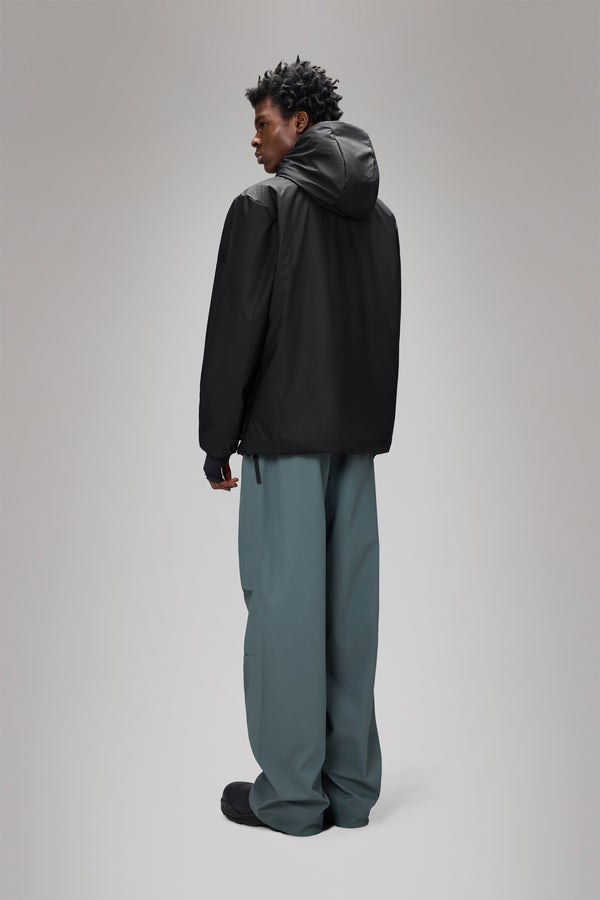 Rains Lohja Insulated Cargo Jacket Black