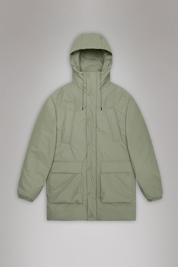 Rains Lohja Long Insulated Cargo Jacket Drift
