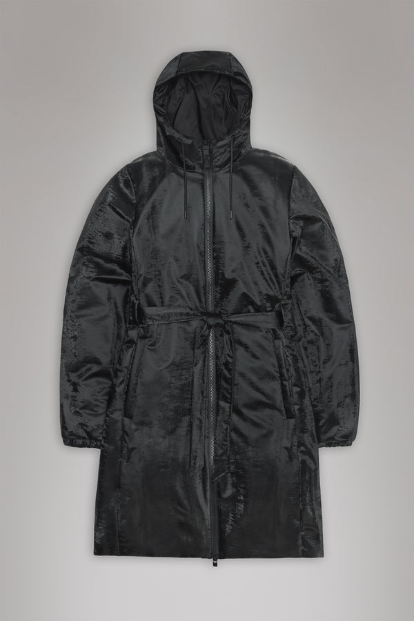 Rains Lohja Long Insulated Curve Jacket Coal