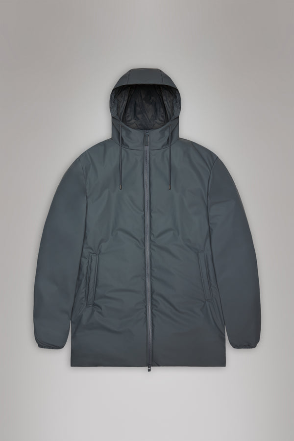 Rains Lohja Long Insulated Jacket Lagoon