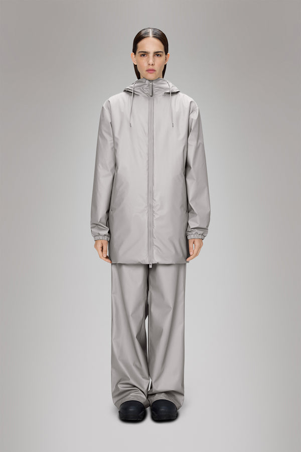 rains Lohja Long Insulated Jacket Nimbus