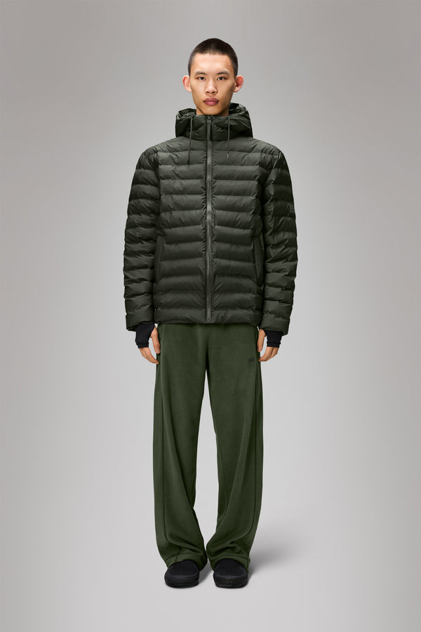 rains Lohja Puffer Jacket Green