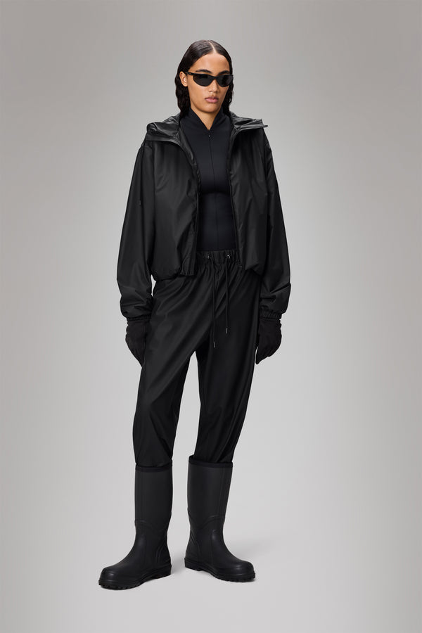 Rains Lohja Short Insulated Jacket Black