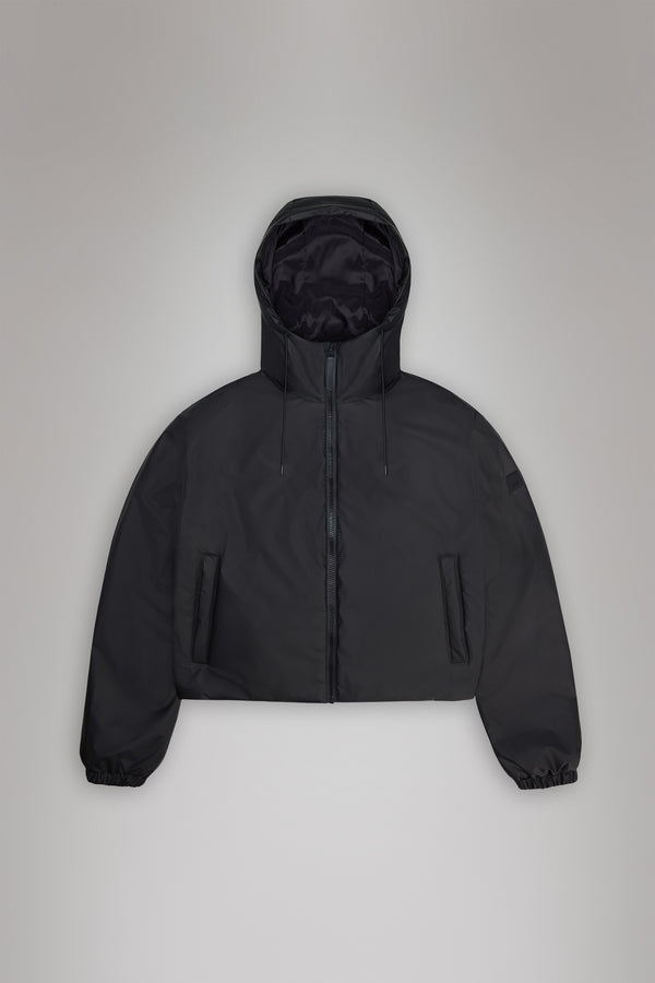 Rains Lohja Short Insulated Jacket Black