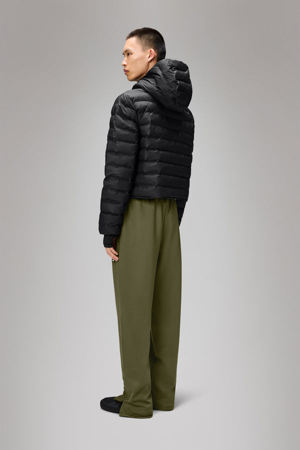 Rains Lohja Short Puffer Jacket Black